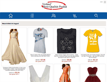 Tablet Screenshot of nabaumal-shop.de